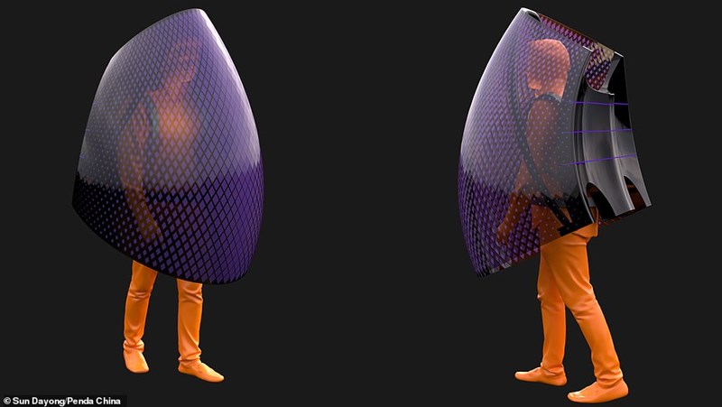 Personal bubble concept heats temperatures high KILL coronavirus